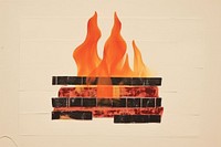 Barbecue fireplace art creativity. AI generated Image by rawpixel.