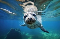 Seal animal mammal water. 