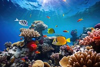 Underwater sea outdoors nature. 