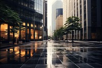 Building street architecture metropolis. AI generated Image by rawpixel.