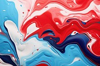 Abstract minimal 3d Liquid oily marbling backgrounds painting blue. 