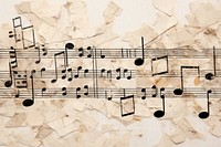 Music note backgrounds paper creativity. 