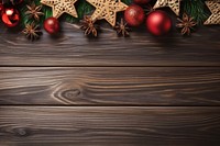 Christmas wood backgrounds decoration. 