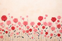 Rose garden backdrop backgrounds painting flower. 