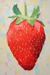 Strawberry strawberry fruit plant. 