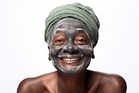 Face spa portrait adult black. AI generated Image by rawpixel.