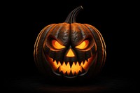 Jack O Lantern halloween lantern black. AI generated Image by rawpixel.