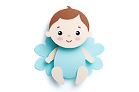 Baby plush cute doll. AI generated Image by rawpixel.