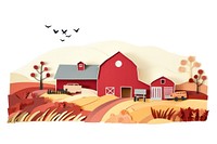 Farm farm building outdoors. AI generated Image by rawpixel.