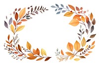 Fall leaves frame backgrounds pattern leaf.