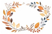 Fall leaves frame backgrounds pattern art. AI generated Image by rawpixel.
