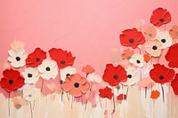 Flowerland art backgrounds painting. 