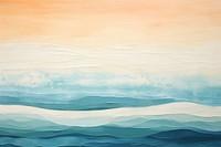 Sea backgrounds abstract painting. 