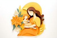 Craft cute baby art. AI generated Image by rawpixel.