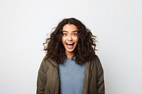 Woman cheerful adult face. AI generated Image by rawpixel.