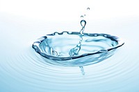Droplet water refreshment simplicity. AI generated Image by rawpixel.