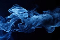 Abstract dark blue smoke cloud backgrounds complexity fragility. 