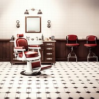 photo of barber shop. 