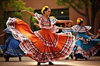 Tradition dancing adult dance. 