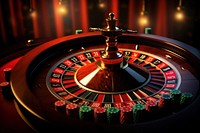 Roulette gamlbing nightlife gambling casino. 