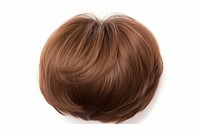 Wig hair white background hairstyle. AI generated Image by rawpixel.