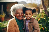 Grandmother photography laughing portrait. 