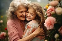 Grandmother photography laughing portrait. 