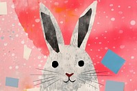 Cute rabbit art animal mammal. 