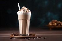 Chocolate milk shake chocolate dessert drink. AI generated Image by rawpixel.