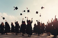 Graduation graduation student female. AI generated Image by rawpixel.