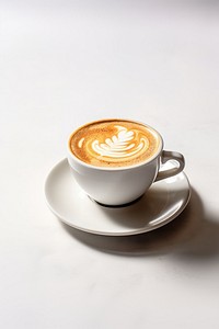 Hot Macchiato cup coffee drink. AI generated Image by rawpixel.