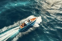 Boat vehicle boating sports. AI generated Image by rawpixel.