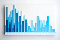 Finance chart diagram graph blue. AI generated Image by rawpixel.
