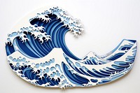 Craft wave art creativity. AI generated Image by rawpixel.