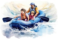 Family rafting adventure vehicle adult. AI generated Image by rawpixel.