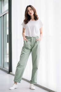 Pants fashion jeans adult. 