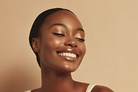 Black woman smile laughing adult. AI generated Image by rawpixel.