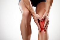 Joint pain adult human knee. AI generated Image by rawpixel.