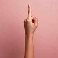 Woman hand finger fingernail gesturing. AI generated Image by rawpixel.