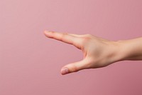 Woman hand finger gesturing touching. AI generated Image by rawpixel.