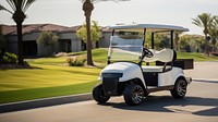 Golf Cart vehicle sports golf. AI generated Image by rawpixel.