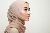 Asian muslim woman portrait adult photo. 