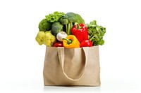 Vegetable bag plant food. 