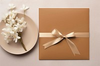 Aesthetic gift box mockup psd