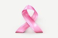 Pink ribbon white background accessories accessory. AI generated Image by rawpixel.