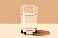 Glass refreshment drinkware lighting. AI generated Image by rawpixel.