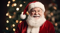 Santa Claus christmas smiling adult. 