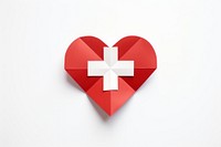 Healthcare icon heart symbol white. AI generated Image by rawpixel.