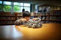 Child publication library table. 