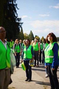 Outdoors walking people adult. 